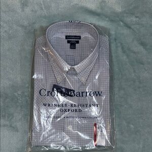 Croft & Barrow Men's Blue Checkered Shirt